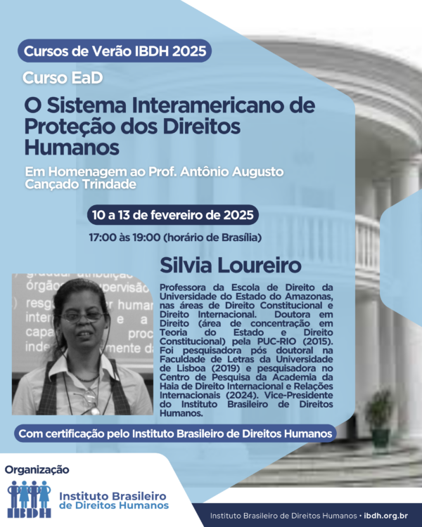 Curso - O Sistema Interamericano de Proteção dos Direitos Humanos